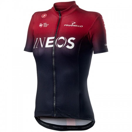 Maillot mangas cortas 2019 TEAM INEOS Mujer N001